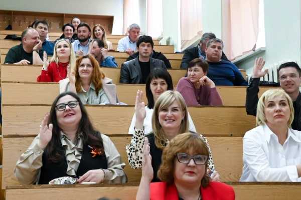 Заседание Ученого совета МелГУ!