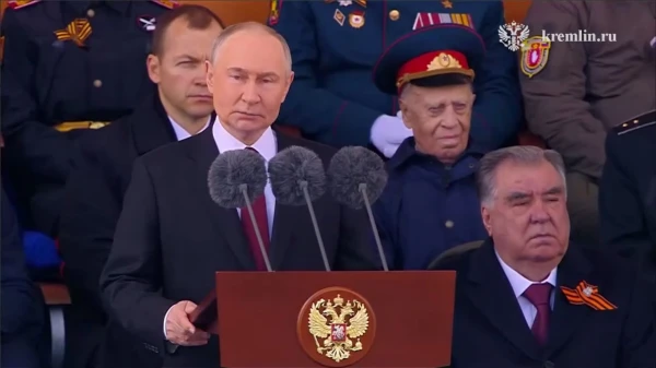 Поздравление В.В. Путина с Днем Великой Победы!